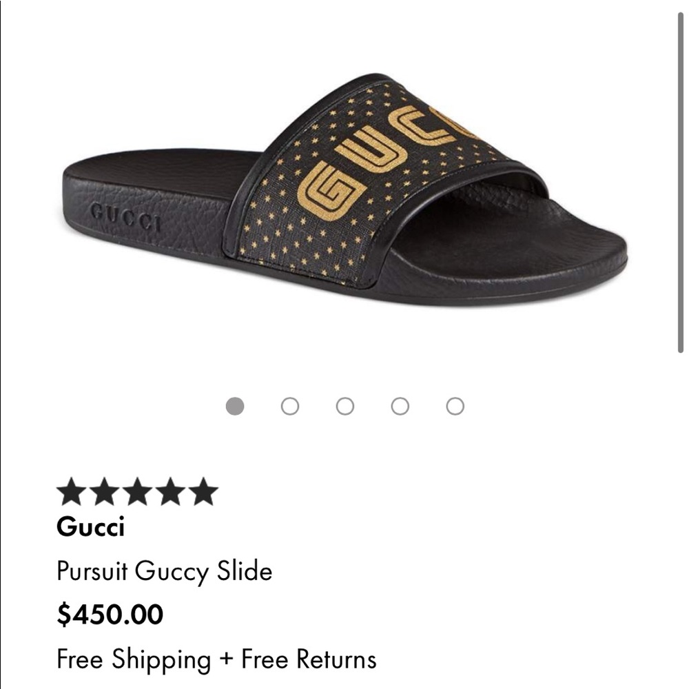 Gucci pursuit Guccy slide